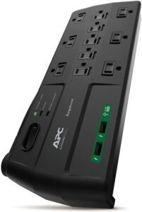 APC Surge Protector Power Strip with USB Ports