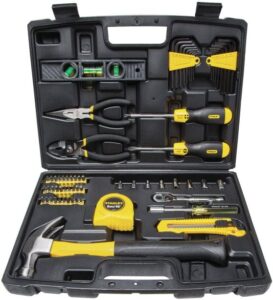 STANLEY 94-248 65 Piece Homeowners DIY Tool Kit