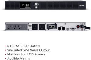 CyberPower OR500LCDRM1U Smart App LCD UPS System