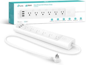 Kasa HS300 Smart Plug Power Strip Surge Protector with 6 Smart Outlets