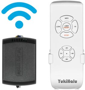 YukiHalu Smart Wi-Fi Ceiling Fan Remote Control Kit
