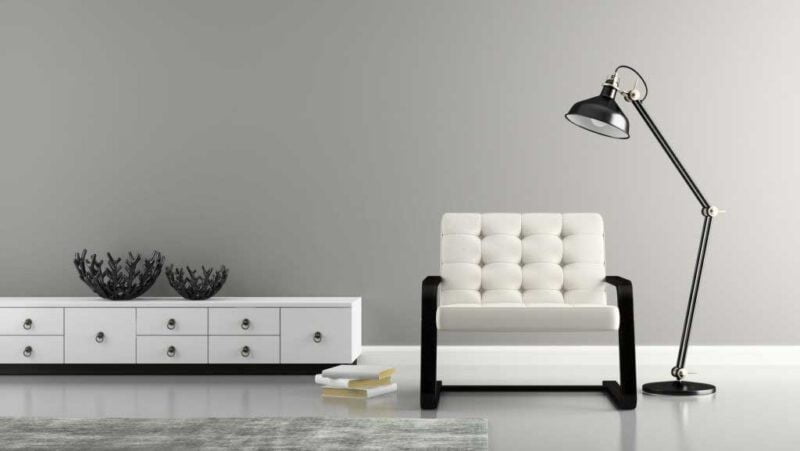 An-Adjustable-floor-lamp-in-a-living-room
