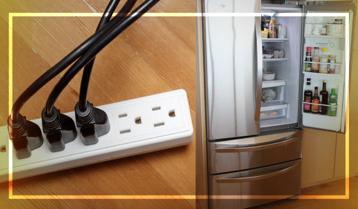 Should You Plug Your Refrigerator Into A Power Strip