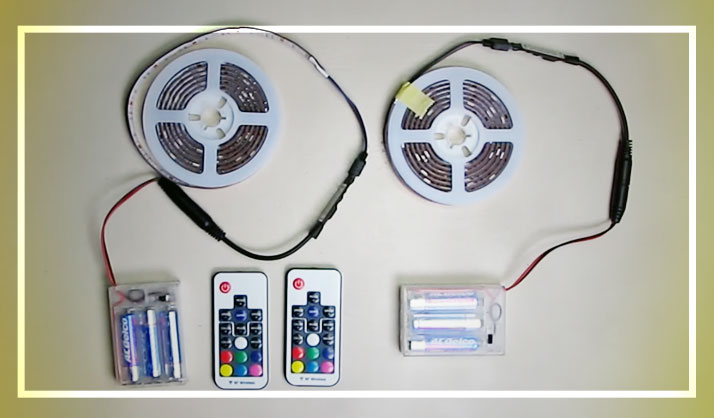 How to Power Led Strip Lights with Batteries